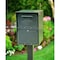 Architectural Mailboxes Mailbox, Graphite Bronze, Post Mount, Extra Large 5100Z - alternate 4